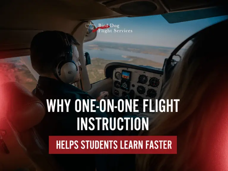 Why One-on-One Flight Instruction Helps Students Learn Faster